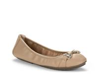 Olympia Ballet Flat Beige view