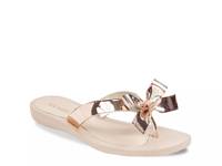 Tutu 9 Flip Flop Rose Gold Metallic view