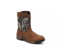 Aztec Wellington Boot - Kids' Brown Mossy Oak view