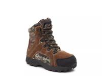 Waterproof Hunting Boot - Kids' Dark Brown Camouflage view