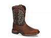 Lil Durango Cowboy Boot - Kids' Black/Dark Brown view