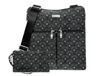 Horizon Crossbody Bag Black/Grey Geometric view