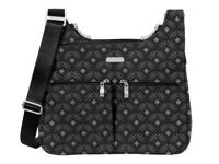 Cross Over Crossbody Bag Black/Grey Geometric view