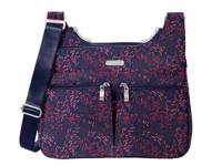 Cross Over Crossbody Bag Navy/Red/Pink Abstract view