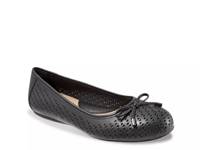 Napa Laser Ballet Flat Black view