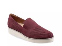Whistle Wedge Loafer Burgundy view