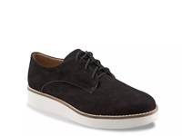 Willis Wedge Oxford Black Suede view