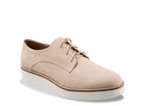 Willis Wedge Oxford Off White Leather view