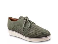 Willis Wedge Oxford Sage Green Leather view