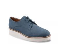 Willis Wedge Oxford Navy Leather view