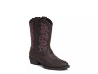 Rach Cowboy Boot - Kids' Dark Brown view