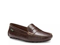Patricia Penny Loafer Dark Brown Croc Print view