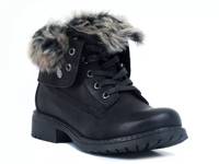 Trudie Combat Boot Black view