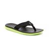 Kepa Kai Flip Flop Black/ Lime Green view