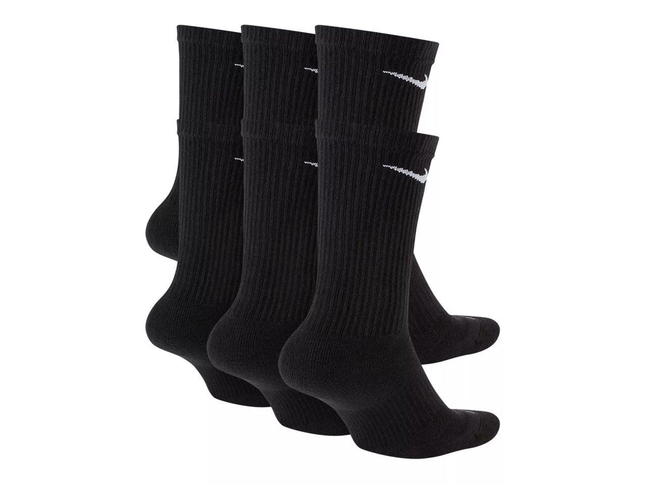 Everyday Plus Cushioned Men's Crew Socks - 6 Pack
