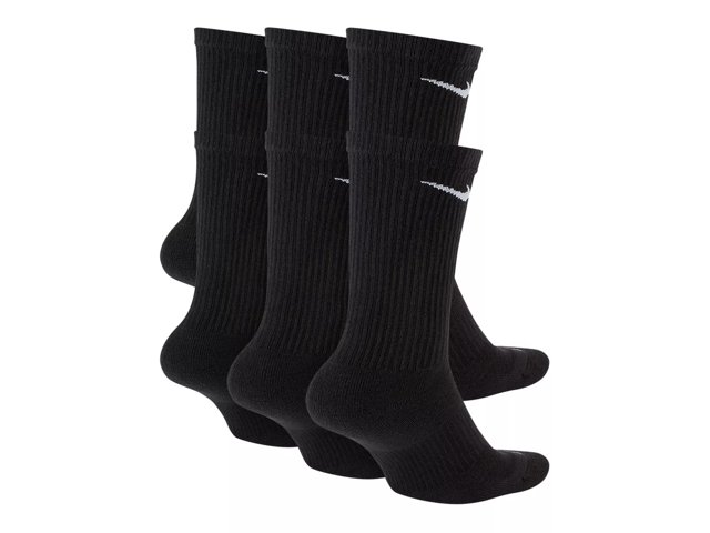 Everyday Plus Cushioned Men's Crew Socks - 6 Pack