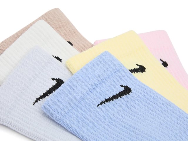 Everyday Plus Cushioned Men's Crew Socks - 6 Pack