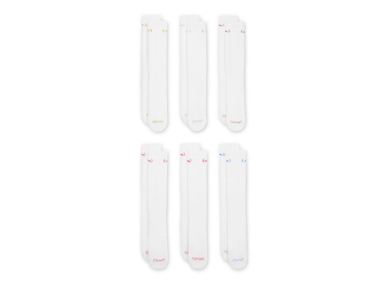 Everyday Plus Cushioned Men's Crew Socks - 6 Pack