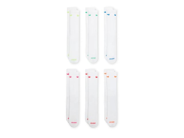 Everyday Plus Cushioned Men's Crew Socks - 6 Pack