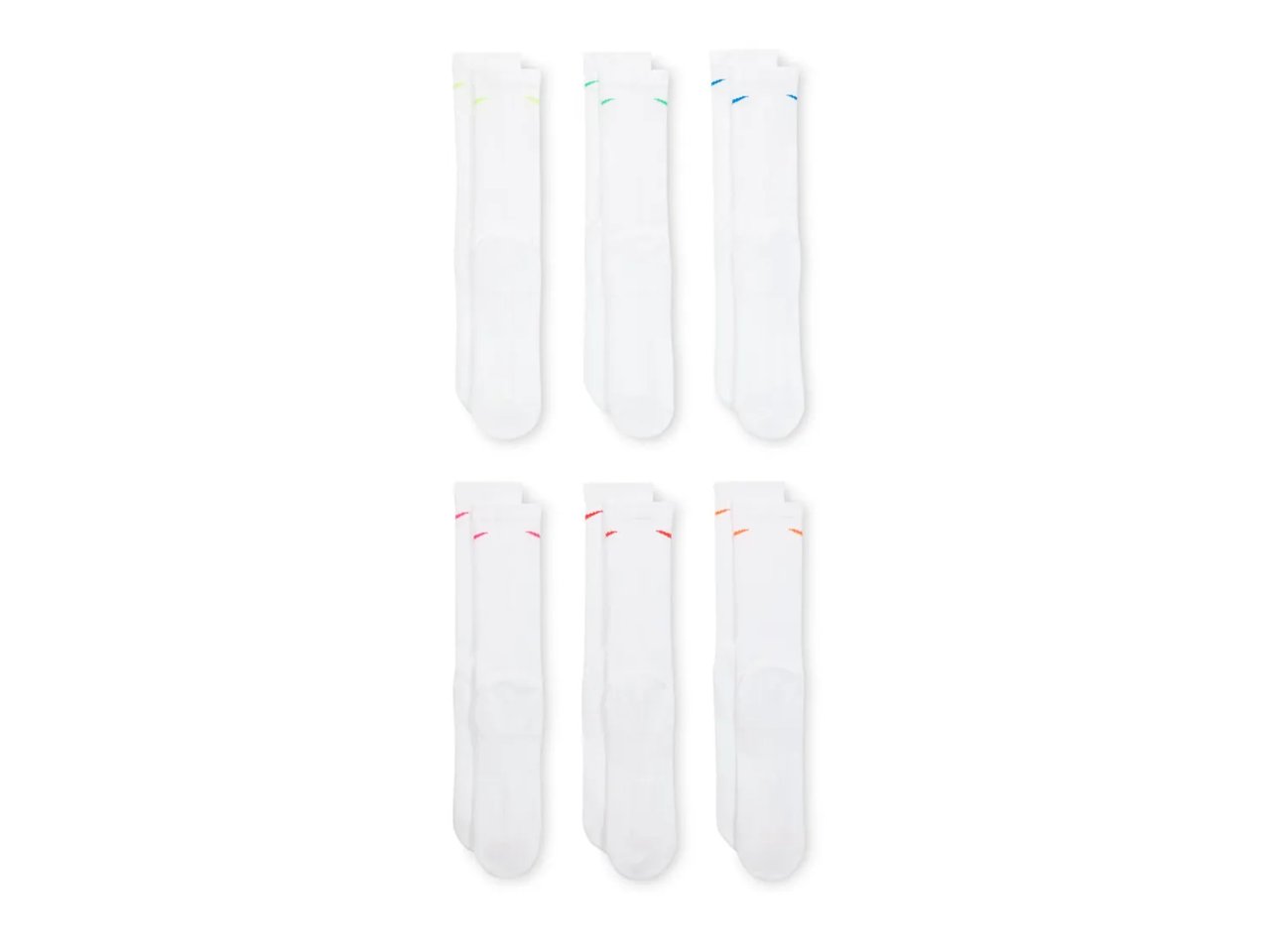 Everyday Plus Cushioned Men's Crew Socks - 6 Pack