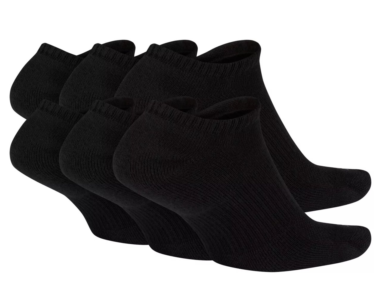 Everyday Plus Cushioned No Show Socks - 6 Pack