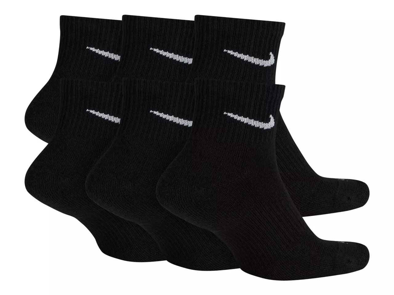 Everyday Plus Cushioned Ankle Socks - 6 Pack