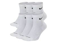 Everyday Plus Cushioned Ankle Socks - 6 Pack White view