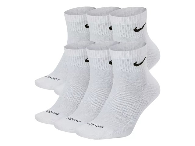 Everyday Plus Cushioned Ankle Socks - 6 Pack