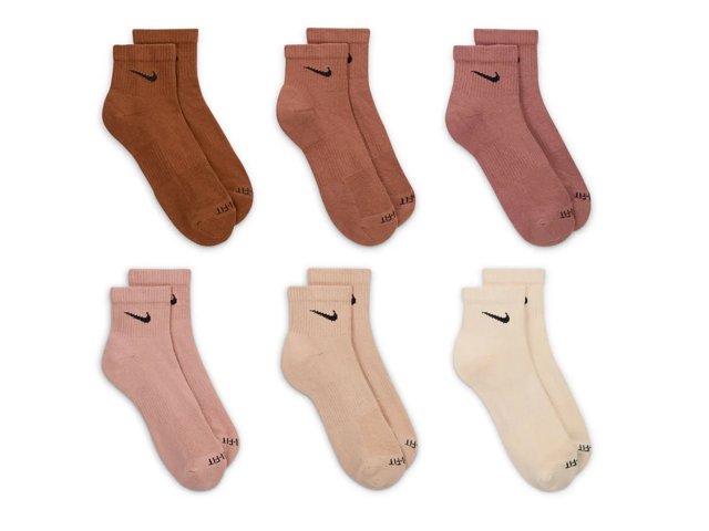 Everyday Plus Cushioned Ankle Socks - 6 Pack