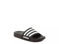 Adilette Shower Slide Sandal - Kids' Black/White view