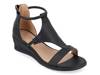 Trayle Wedge Sandal Black view