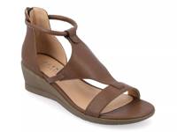 Trayle Wedge Sandal Dark Brown view