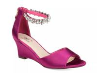Connor Wedge Sandal Berry view