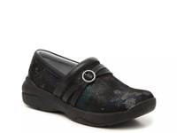 Ceri Work Clog Black/Multicolor Textured Suede view