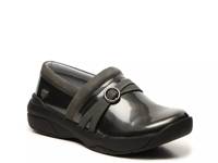 Ceri Work Clog Grey Patent Leather view