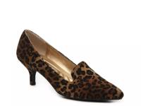 Bobcat Pump Black/Light Brown Leopard view