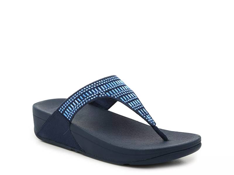 Incastone Wedge Sandal