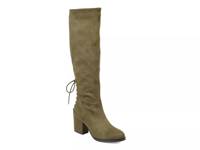 Leeda Extra Wide Calf Boot Olive Green view