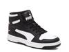 Rebound LayUp SL High-Top Sneaker - Men's Black/White view