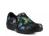 Winfrey Work Clog Black Multicolor Butterflies view