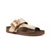 Harley Sandal Gold Metallic view
