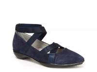 Rumson Ballet Flat Navy view