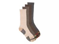 Ribbed Men's Boot Crew Socks - 4 Pack Multicolor view