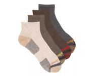 Ribbed Men's Boot Ankle Socks - 4 Pack Multicolor view