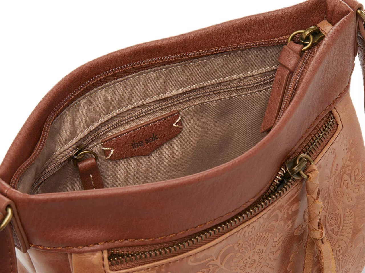 Sanibel Leather Crossbody Bag