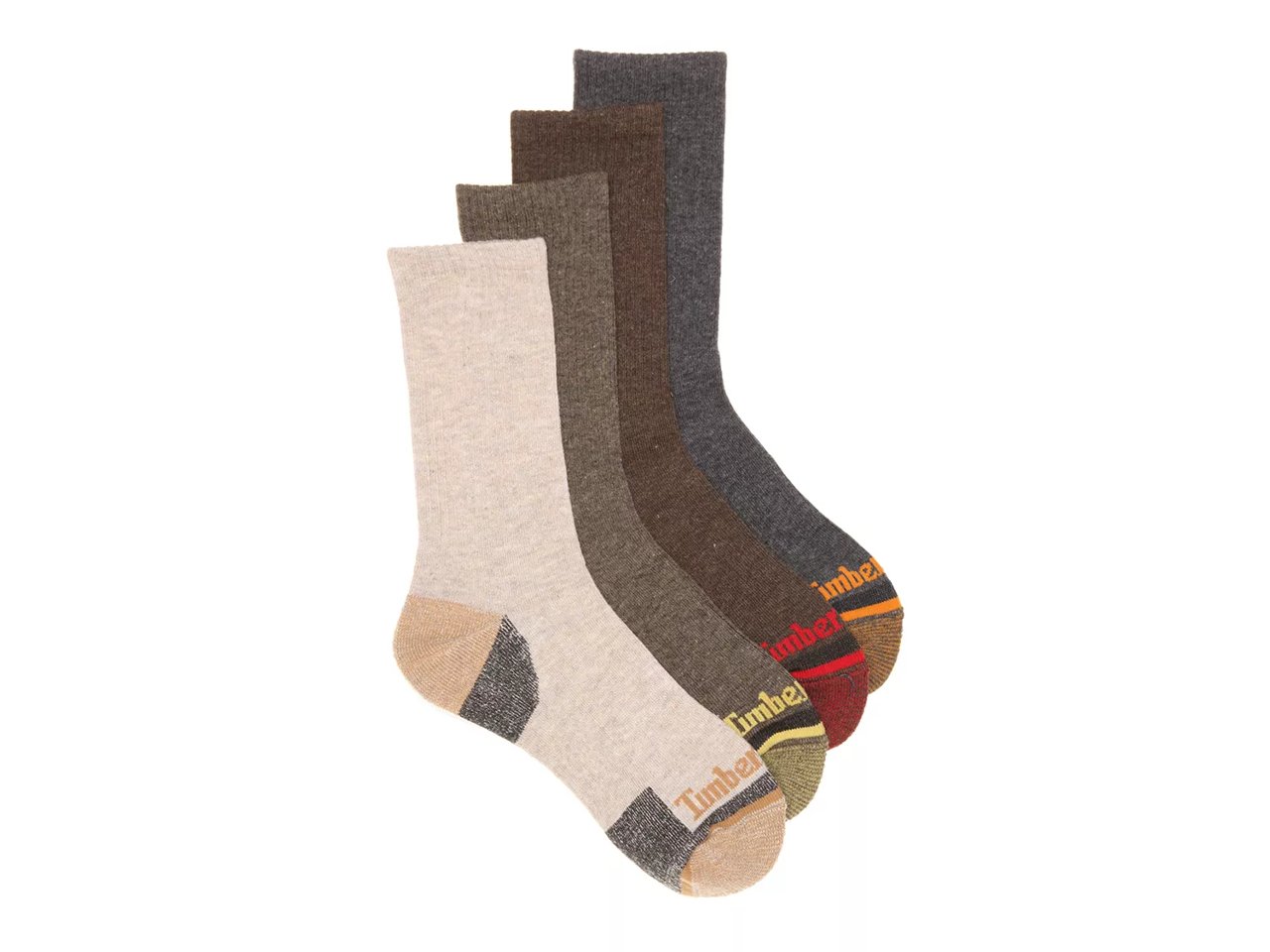 Ribbed Boot Kids' Socks - 4 Pack