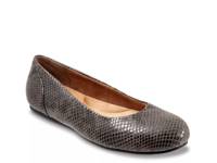 Sonoma Ballet Flat Silver Metallic Snake Print view
