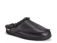Faux Leather Clog Slipper - Men's Black view