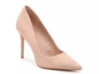 Danyah Pump Beige Faux Suede view