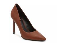Danyah Pump Brown Faux Leather view